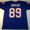 UNSIGNED CUSTOM Sewn Stitched Mark Bavaro Blue Jersey