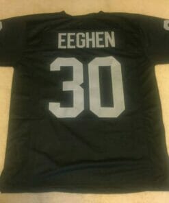 UNSIGNED CUSTOM Sewn Stitched Mark Van Eeghen ERROR Jersey