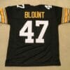 UNSIGNED CUSTOM Sewn Stitched Mel Blount Black Jersey 6 UNSIGNED CUSTOM Sewn Stitched Mel Blount Black Jersey