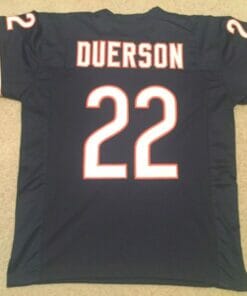 UNSIGNED CUSTOM Sewn Stitched Dave Duerson Blue Jersey