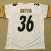 UNSIGNED CUSTOM Sewn Stitched Jerome Bettis White Jersey