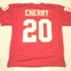 UNSIGNED CUSTOM Sewn Stitched Deron Cherry Red Jersey
