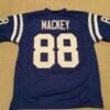 UNSIGNED CUSTOM Sewn Stitched John Mackey Blue Jersey
