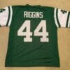 UNSIGNED CUSTOM Sewn Stitched John Riggins Green Jersey