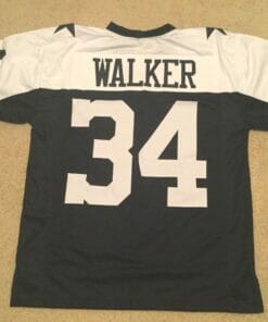 UNSIGNED CUSTOM Sewn Stitched Herschel Walker Thanksgivin Jersey