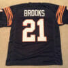 UNSIGNED CUSTOM Sewn Stitched James Brooks Black Jersey