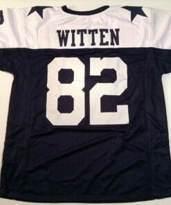 UNSIGNED CUSTOM Sewn Stitched Jason Witten Thanksgiving Jersey