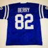 UNSIGNED CUSTOM Sewn Stitched Raymond Berry Blue Jersey 6 UNSIGNED CUSTOM Sewn Stitched Raymond Berry Blue Jersey