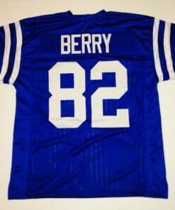 UNSIGNED CUSTOM Sewn Stitched Raymond Berry Blue Jersey