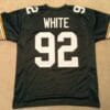 UNSIGNED CUSTOM Sewn Stitched Reggie White Green Jersey