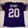 UNSIGNED CUSTOM Sewn Stitched Bobby Bryant Purple Jersey
