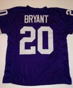 UNSIGNED CUSTOM Sewn Stitched Bobby Bryant Purple Jersey