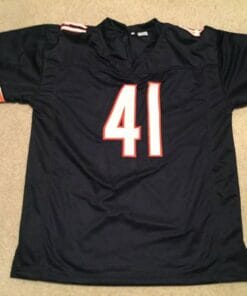 UNSIGNED CUSTOM Sewn Stitched Brian Piccolo Blue Jersey