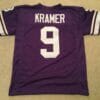 UNSIGNED CUSTOM Sewn Stitched Tommy Kramer Purple Jersey