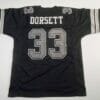 UNSIGNED CUSTOM Sewn Stitched Tony Dorsett Blue Jersey