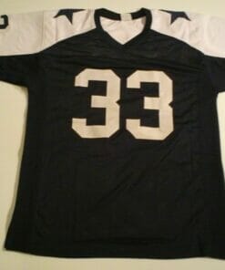 UNSIGNED CUSTOM Sewn Stitched Tony Dorsett Thanksgiving Jersey