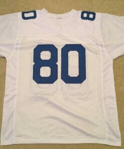UNSIGNED CUSTOM Sewn Stitched Tony Hill White Jersey