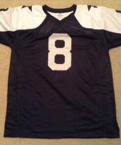 UNSIGNED CUSTOM Sewn Stitched Troy Aikman Thanksgiving Jersey