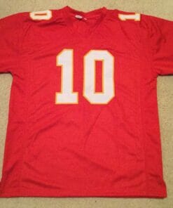 UNSIGNED CUSTOM Sewn Stitched Tyreek Hill Red Jersey