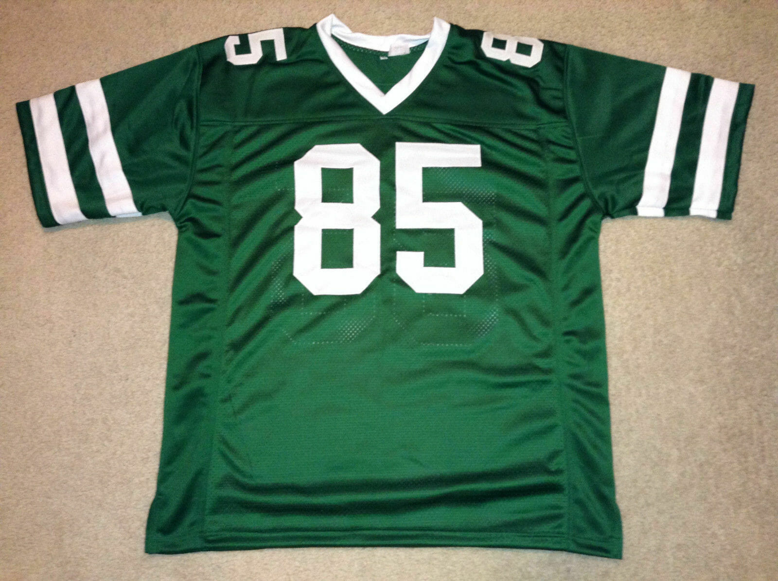UNSIGNED CUSTOM Sewn Stitched Wesley Walker Green Jersey 2 UNSIGNED CUSTOM Sewn Stitched Wesley Walker Green Jersey