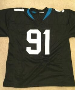 UNSIGNED CUSTOM Sewn Stitched Yannick Ngakoue Black ERROR Jersey