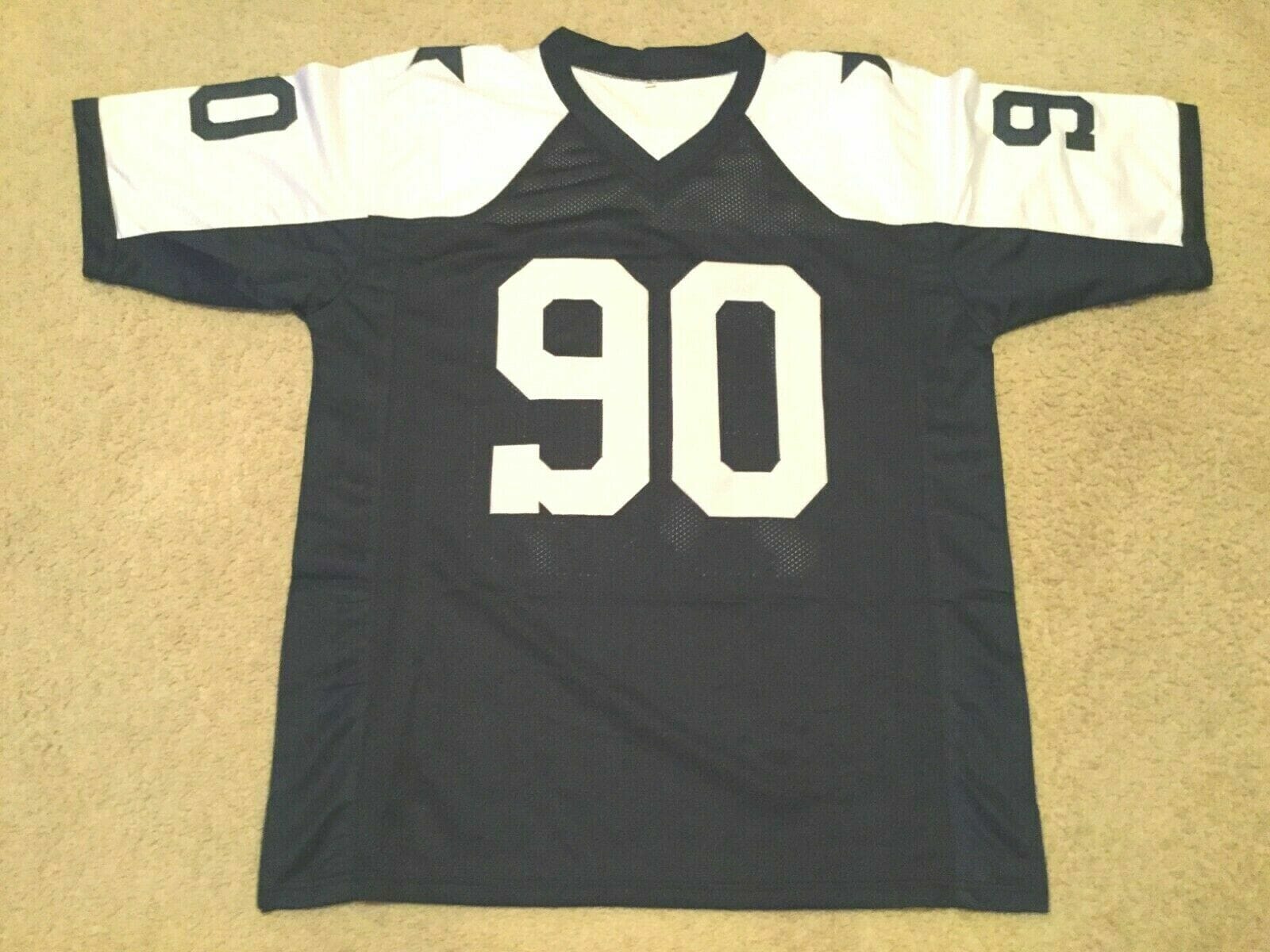 UNSIGNED CUSTOM Stitched Demarcus Lawrence Thanksgiving Jersey 2 UNSIGNED CUSTOM Stitched Demarcus Lawrence Thanksgiving Jersey