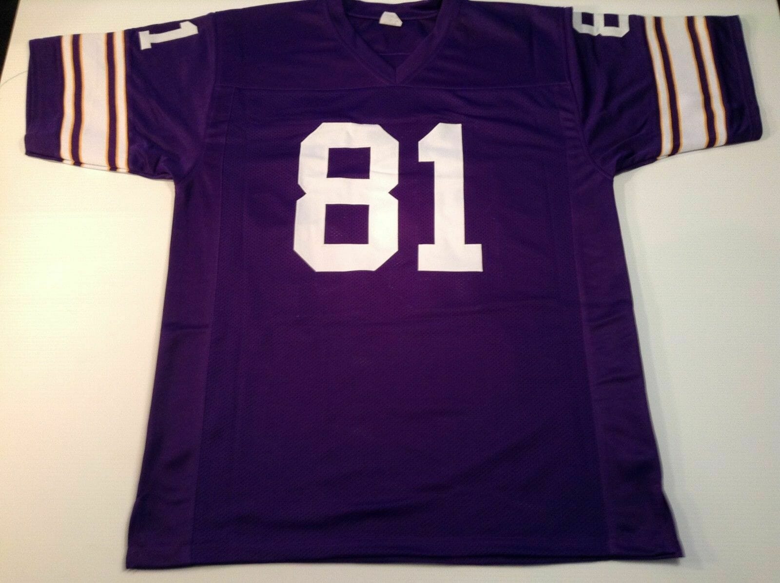 UNSIGNED CUSTOM Sewn Stitched Carl Eller Purple Jersey 2 UNSIGNED CUSTOM Sewn Stitched Carl Eller Purple Jersey