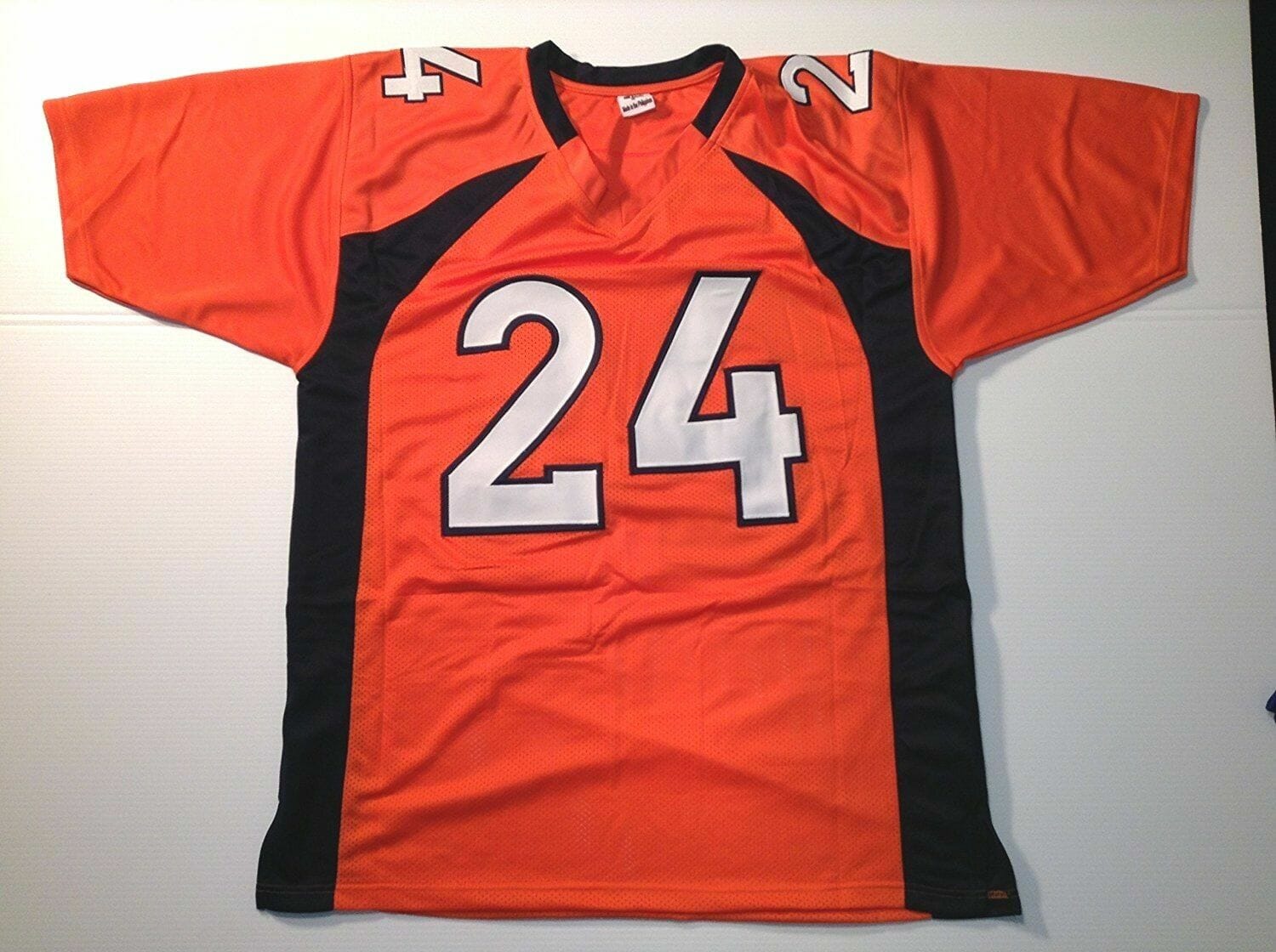 UNSIGNED CUSTOM Sewn Stitched Champ Bailey Orange Jersey 2 UNSIGNED CUSTOM Sewn Stitched Champ Bailey Orange Jersey