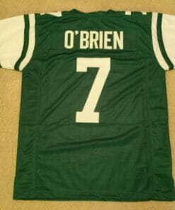 UNSIGNED CUSTOM Sewn Stitched Ken O'Brien ERROR Jersey