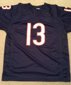 UNSIGNED CUSTOM Sewn Stitched Kevin White Blue Jersey