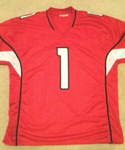 UNSIGNED CUSTOM Sewn Stitched Kyler Murray Red Jersey