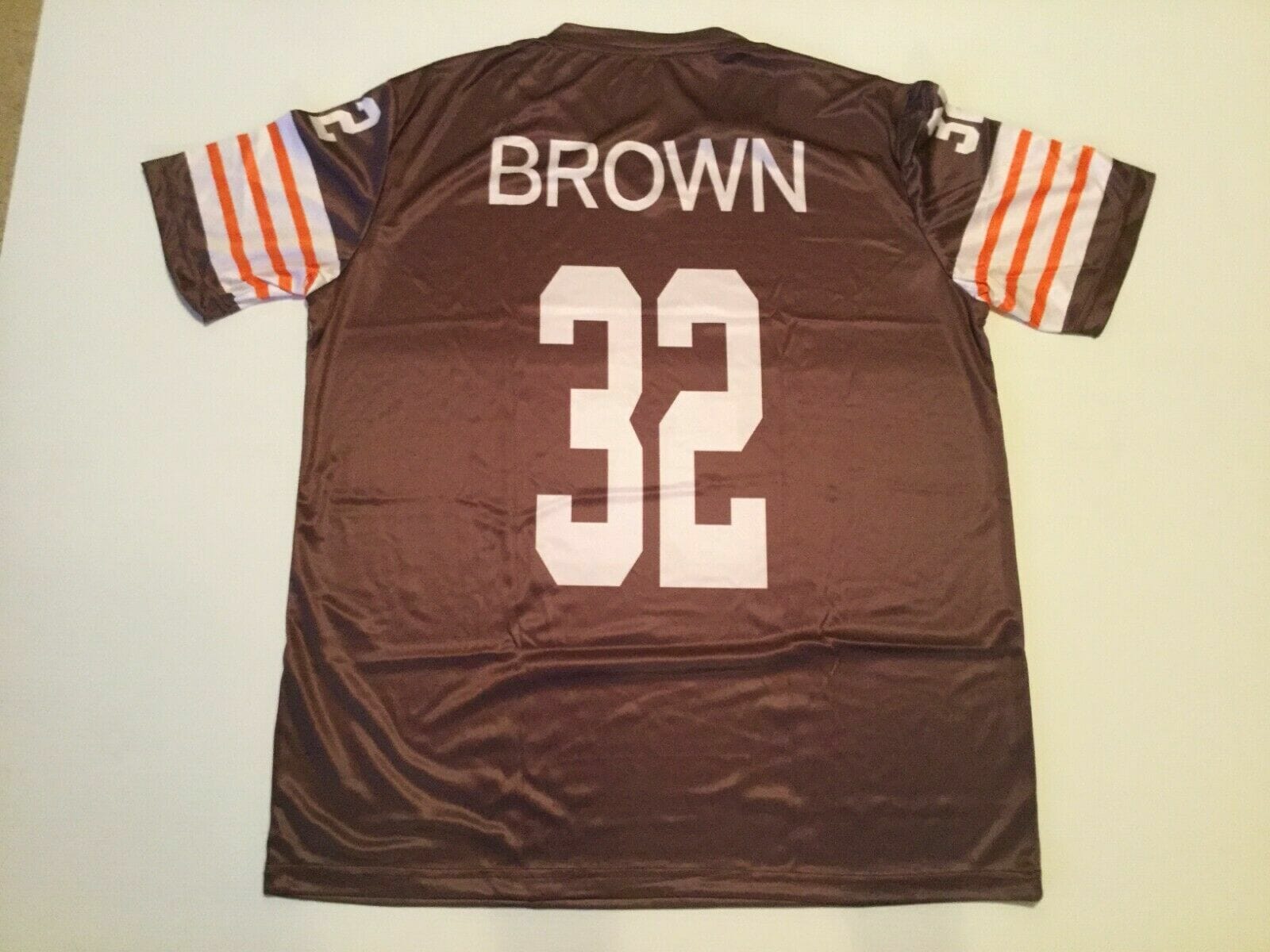 Jim Brown Interlock Sublimation Shirt 1 Jim Brown Interlock Sublimation Shirt