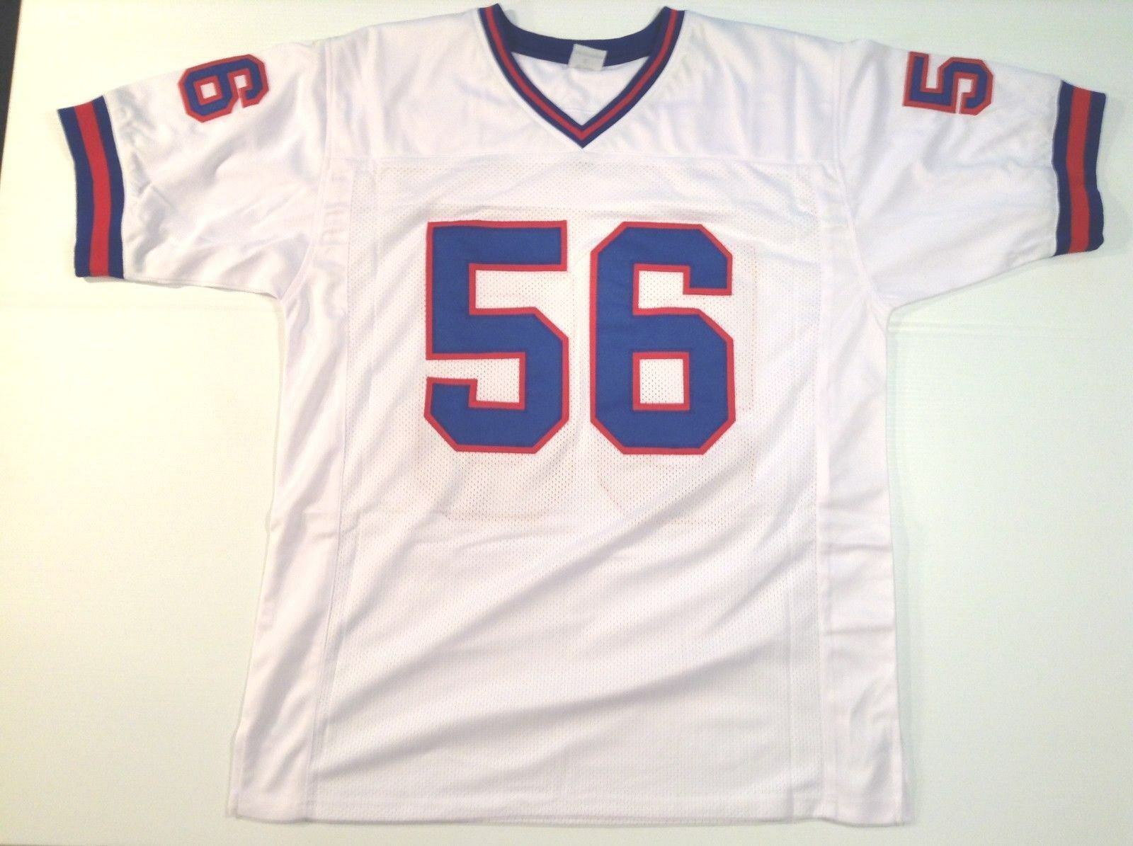 UNSIGNED CUSTOM Sewn Stitched Lawrence Taylor White Jersey 2 UNSIGNED CUSTOM Sewn Stitched Lawrence Taylor White Jersey