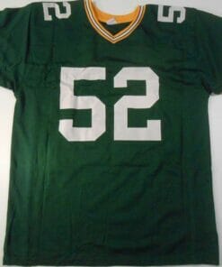 UNSIGNED CUSTOM Sewn Stitched Clay Matthews Green Jersey