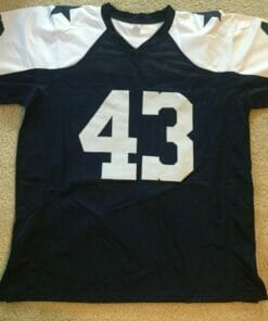 UNSIGNED CUSTOM Sewn Stitched Cliff Harris Thanksgiving Jersey