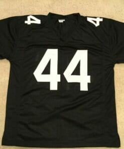 UNSIGNED CUSTOM Sewn Stitched Myles Jack Black Jersey