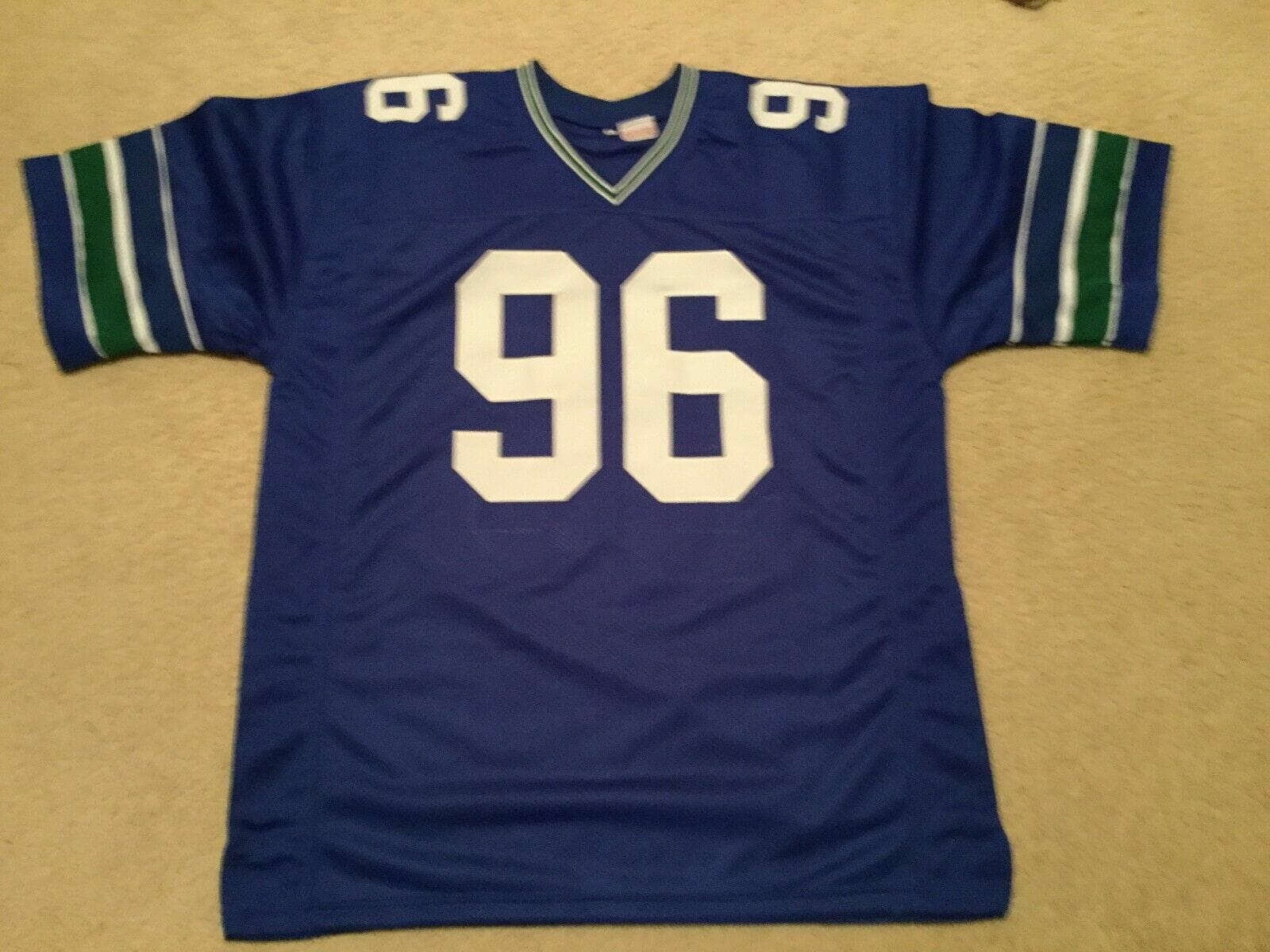 UNSIGNED CUSTOM Sewn Stitched Cortez Kennedy Blue Jersey 2 UNSIGNED CUSTOM Sewn Stitched Cortez Kennedy Blue Jersey