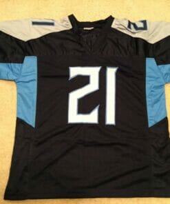 UNSIGNED CUSTOM Sewn Stitched Malcolm Butler Blue Jersey