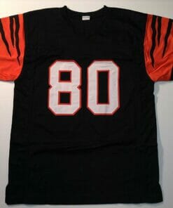 UNSIGNED CUSTOM Sewn Stitched Cris Collinsworth Black Jersey