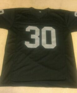 UNSIGNED CUSTOM Sewn Stitched Mark Van Eeghen ERROR Jersey