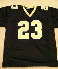 UNSIGNED CUSTOM Sewn Stitched Marshon Lattimore Black Jersey