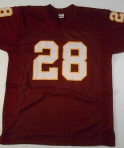 UNSIGNED CUSTOM Sewn Stitched Darrell Green Burgundy Jersey