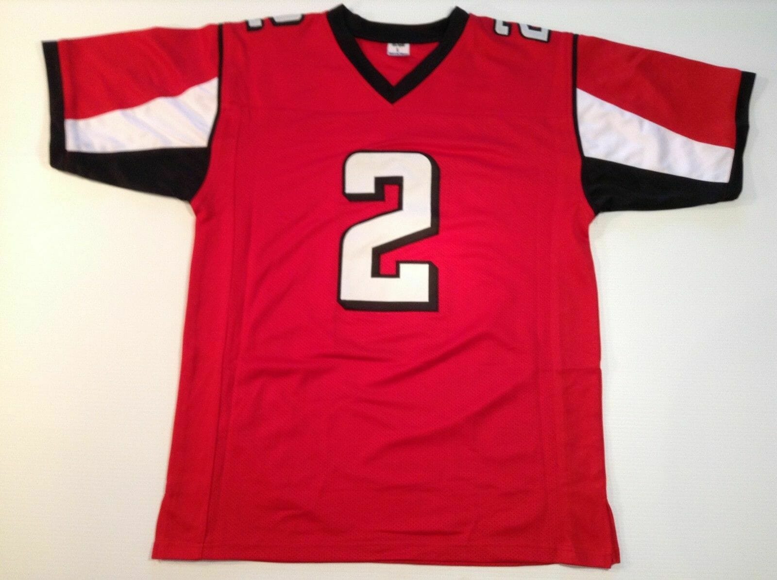 UNSIGNED CUSTOM Sewn Stitched Matt Ryan Red Jersey 2 UNSIGNED CUSTOM Sewn Stitched Matt Ryan Red Jersey