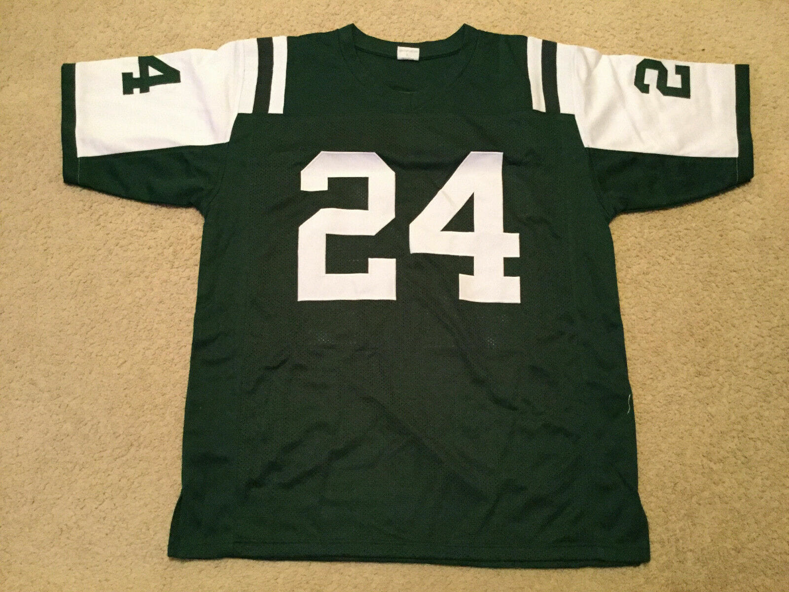 UNSIGNED CUSTOM Sewn Stitched Darrelle Revis Green Jersey 2 UNSIGNED CUSTOM Sewn Stitched Darrelle Revis Green Jersey