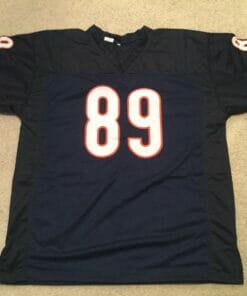 UNSIGNED CUSTOM Sewn Stitched Mike Ditka Blue Jersey