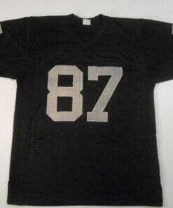 UNSIGNED CUSTOM Sewn Stitched Dave Casper Black Jersey