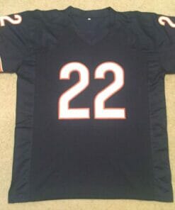 UNSIGNED CUSTOM Sewn Stitched Dave Duerson Blue Jersey