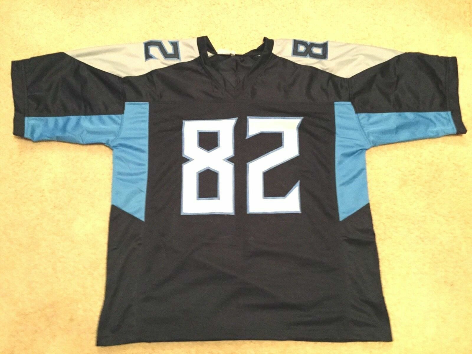UNSIGNED CUSTOM Sewn Stitched Delanie Walker Blue Jersey 2 UNSIGNED CUSTOM Sewn Stitched Delanie Walker Blue Jersey