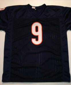 UNSIGNED CUSTOM Sewn Stitched Jim McMahon Blue Jersey