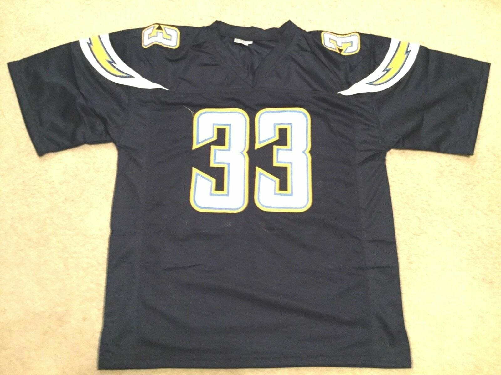 UNSIGNED CUSTOM Sewn Stitched Derwin James Blue Jersey 2 UNSIGNED CUSTOM Sewn Stitched Derwin James Blue Jersey